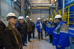 Делегация ПАО «Газпром» посетила ГП-3 Бованенковского месторождения.
