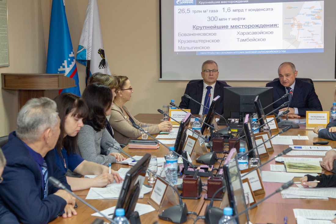 Совещание по вопросам взаимодействия ООО «Газпром добыча Надым» и администрации Ямальского района