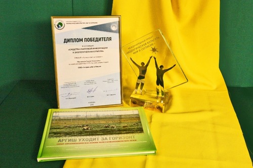 Диплом и памятный знак победителя международного конкурса
