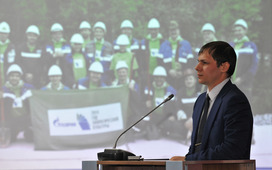 Начальник Медвежинского газопромыслового управления Алексей Дарымов рассказывает о природоохранных мероприятиях в филиале