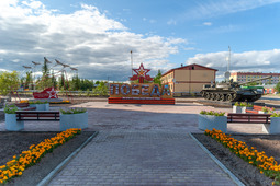 Мемориальный комплекс «Парк Победы» в посёлке Пангоды Надымского района