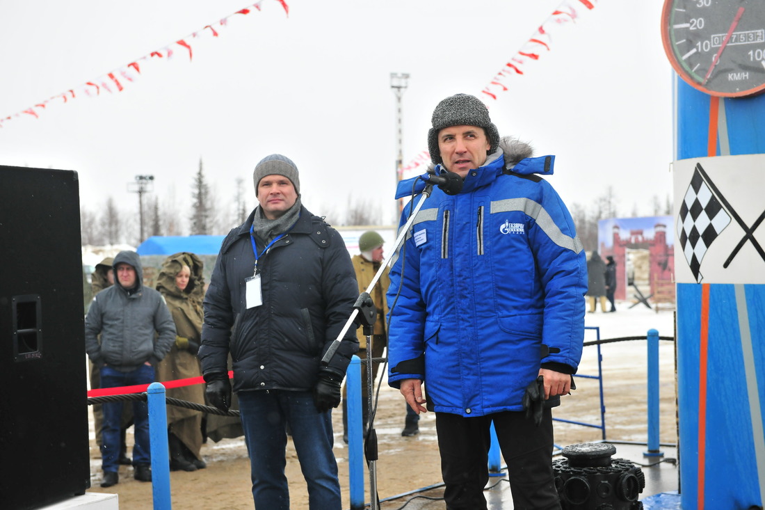 Генеральный директор «Газпром добыча Надым» Игорь Мельников приветствует участников и гостей фестиваля