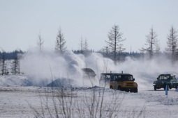 Финальный заезд в категории Т1-2500 на Кубок генерального директора «Газпром добыча Надым»