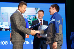 Церемония награждения победителей и призёров первого Фестиваля труда ООО «Газпром добыча Надым»