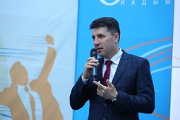 Генеральный директор «Газпром добыча Надым» Игорь Мельников обратился с напутствием к участниками молодёжного форума