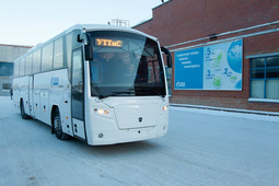 Первый в ООО «Газпром добыча Надым» автобус отечественного производства междугороднего класса, предназначенный для работы на ГМТ