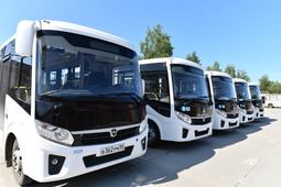 Новые автобусы на КПГ