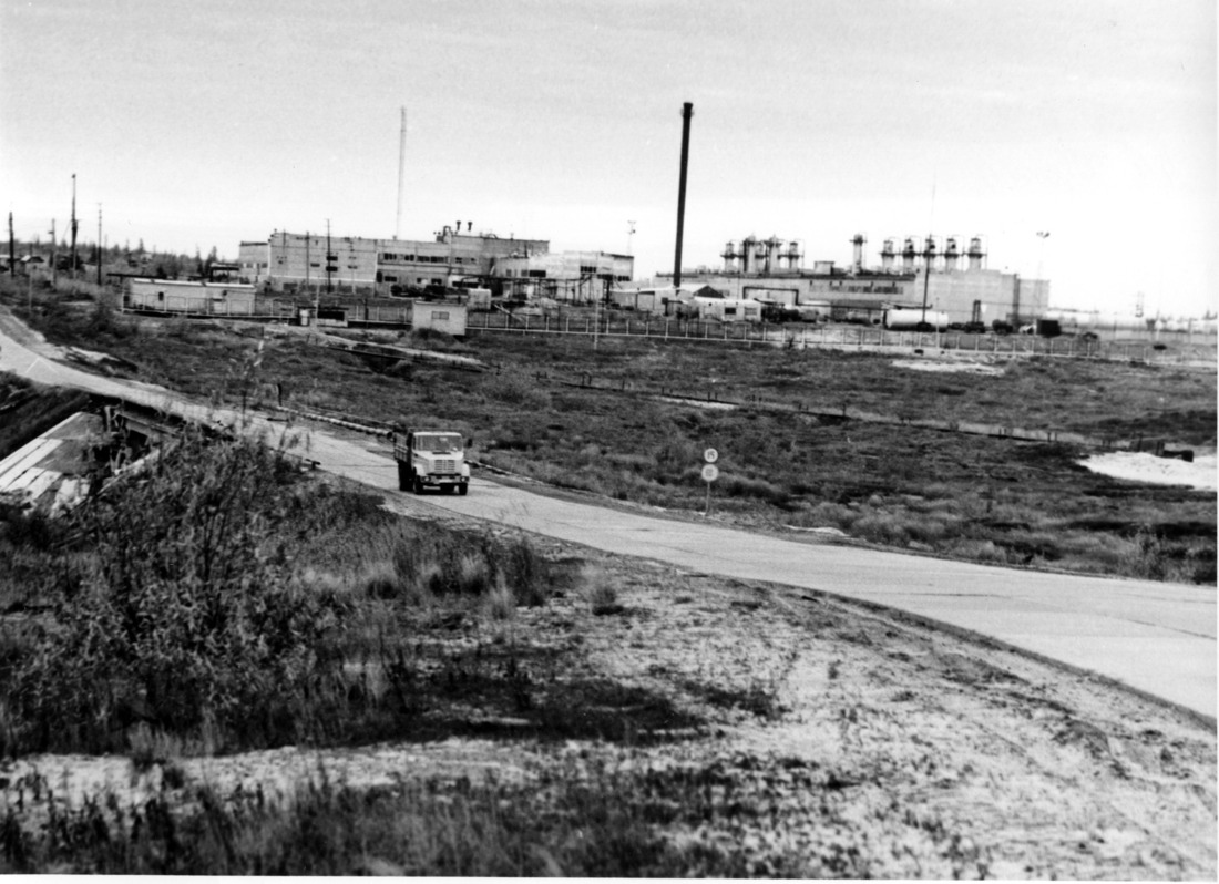 Газовый промысел №2 месторождения Медвежье, 1970-е годы
