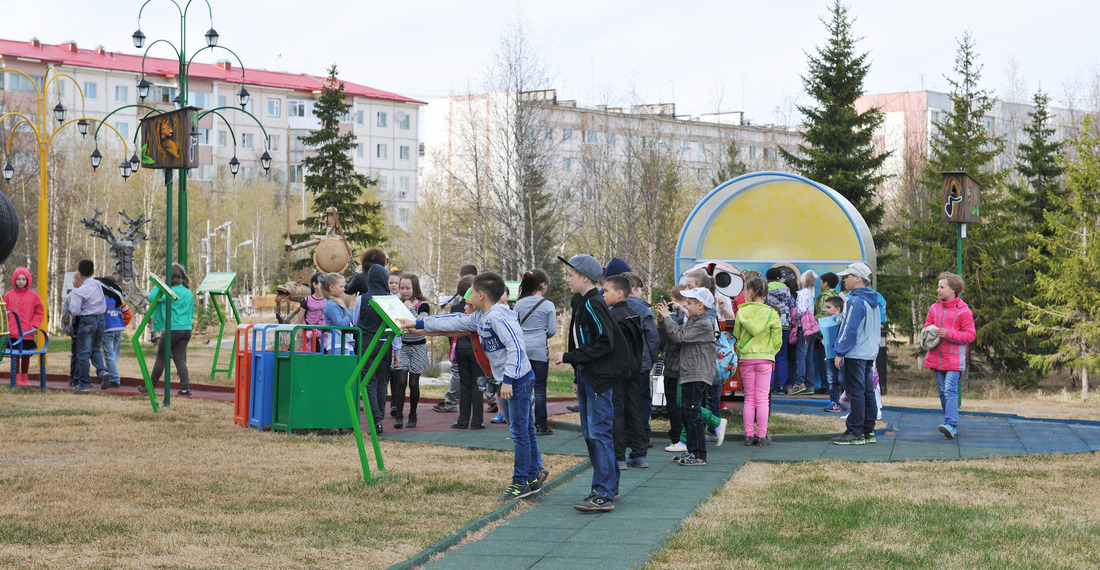 Первые экскурсии в Экопарке