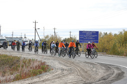 В велопробеге приняли участие более 50-ти человек.