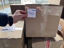 9 апреля гуманитарная помощь, собранная «Газпром добыча Надым», доставлена в Белгород в пункт временного размещения беженцев