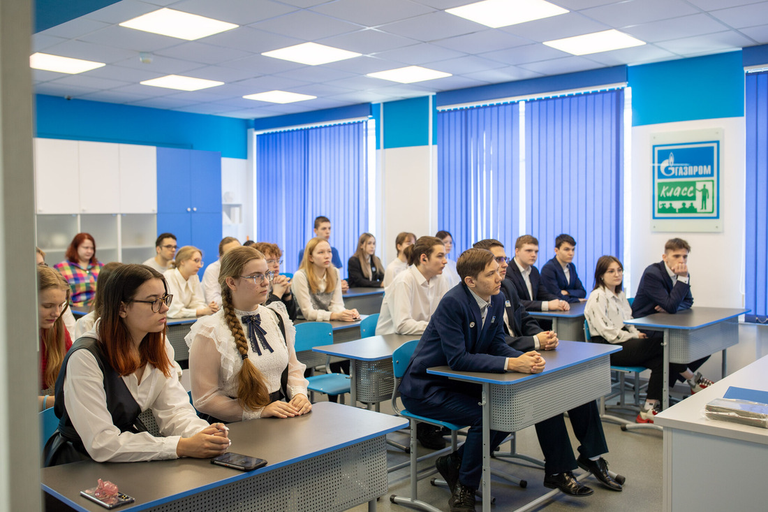 После окончания профориентационного класса у выпускников появляется возможность поступить на целевые места в опорные вузы ПАО «Газпром»