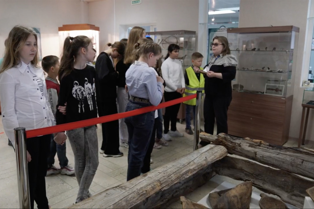 В рамках Музейной творческой академии школьники получили знания об истории Надыма и Надымского района