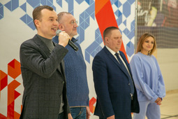 Участников мастер-классов приветствовал Андрей Тепляков, заместитель генерального директора по управлению персоналом «Газпром добыча Надым»